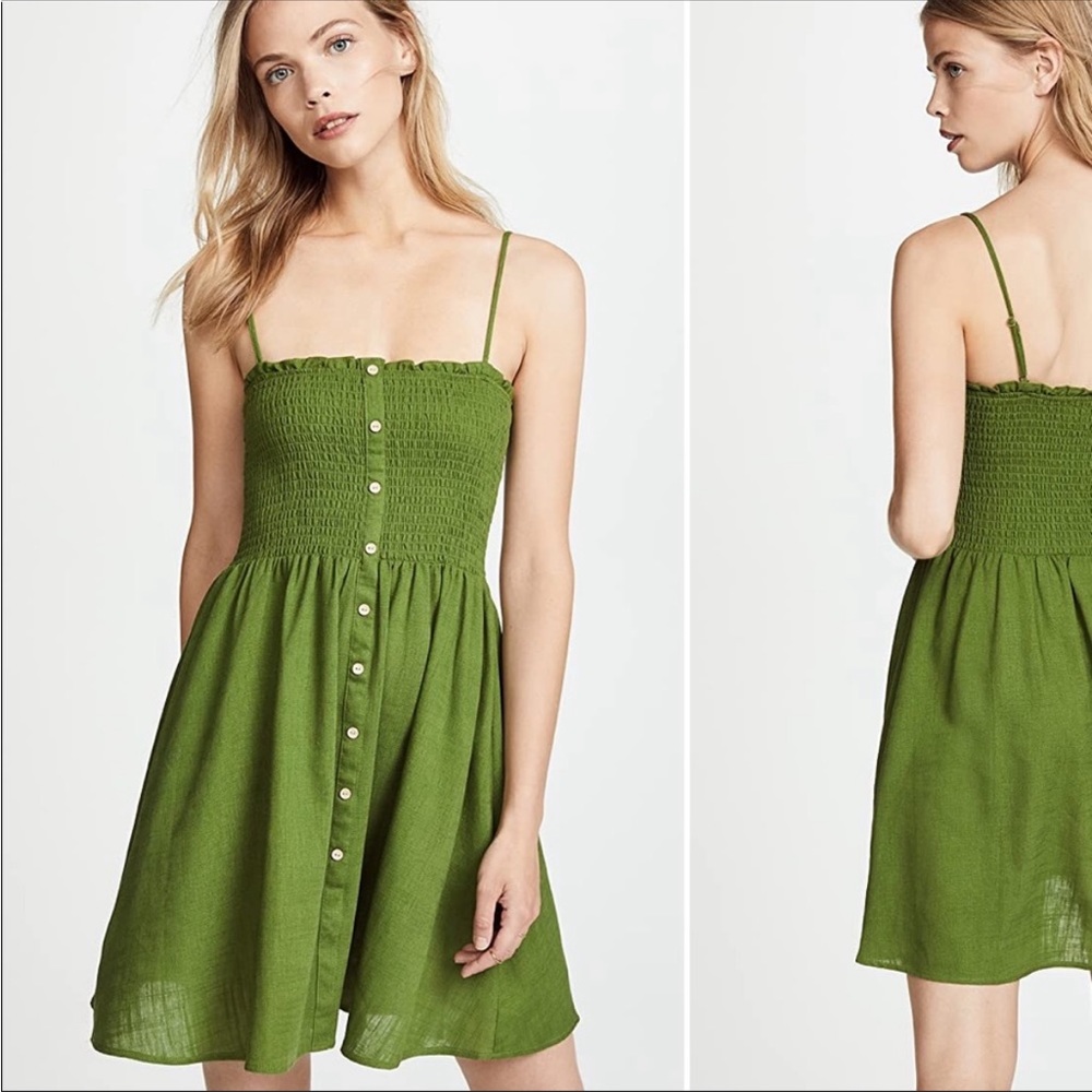 MINKPINK smocked dress